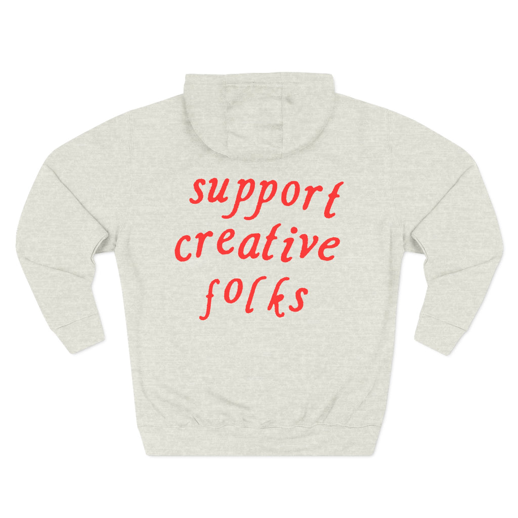 Support Creative Folks Hoodie