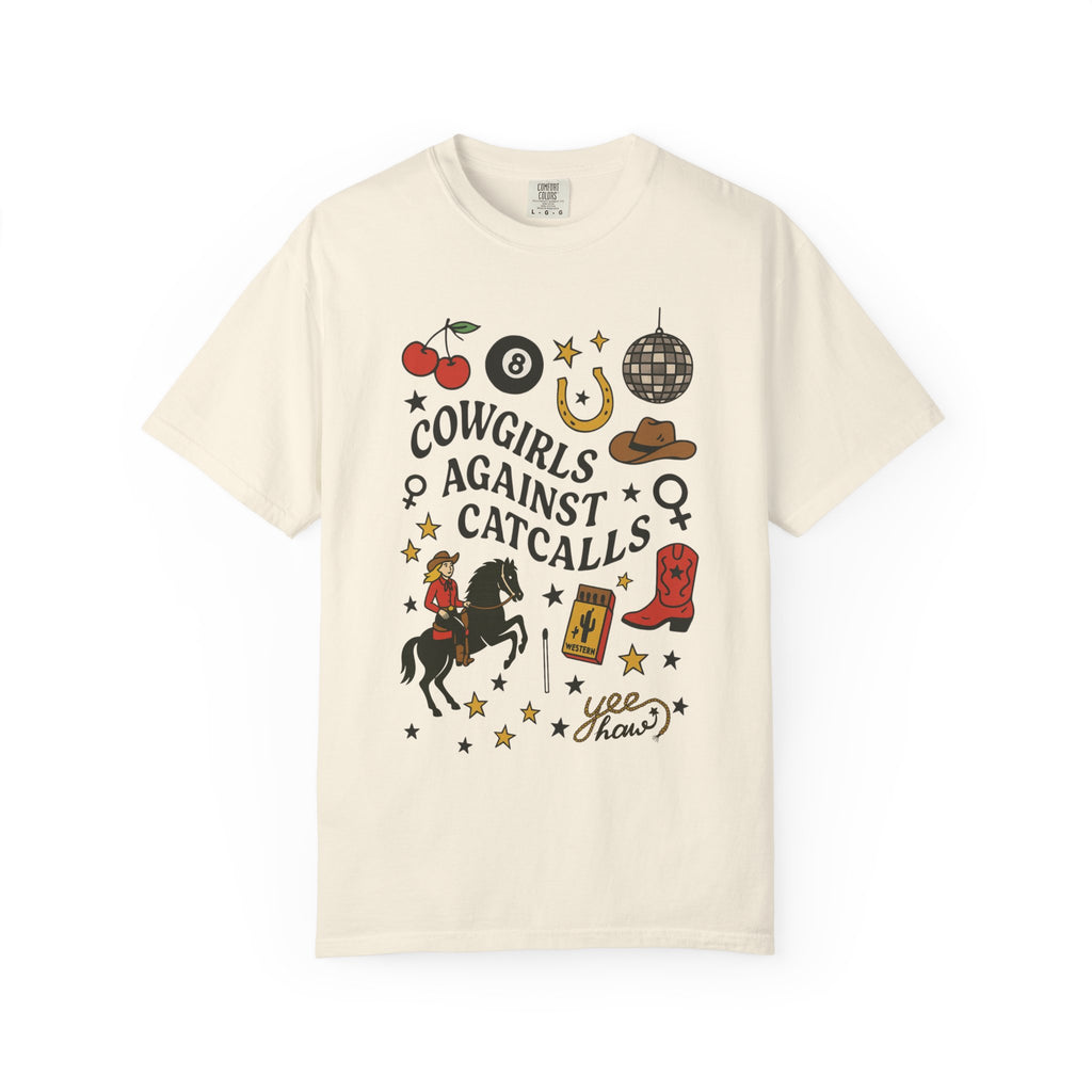 Cowgirls Against Catcalls Tee