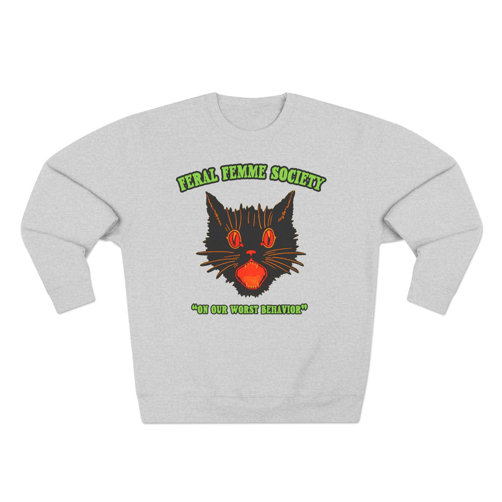 Feral Femme Halloween Sweatshirt