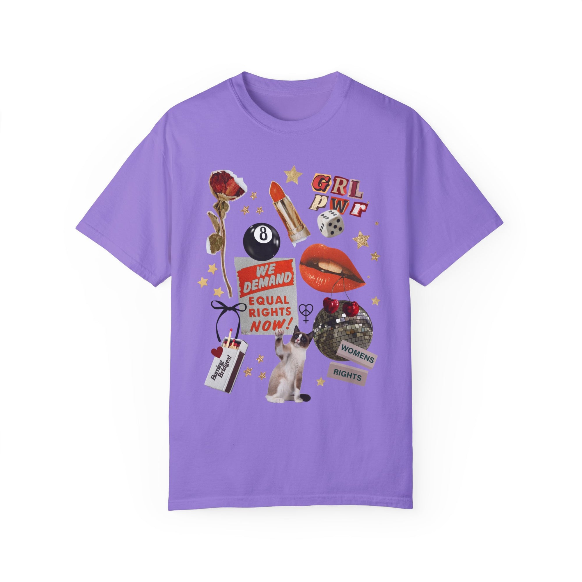 Girl Power Collage Tee
