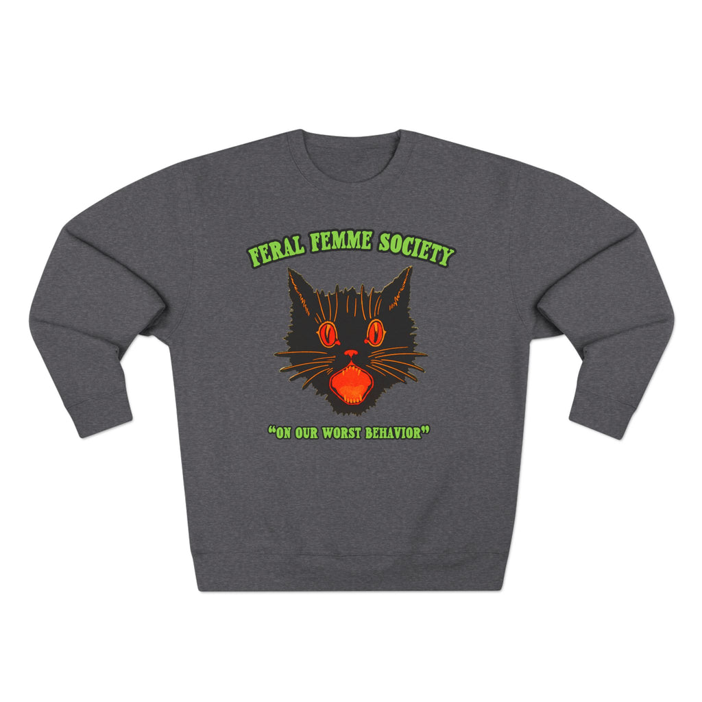 Feral Femme Halloween Sweatshirt