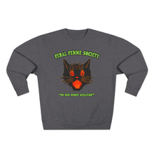 Load image into Gallery viewer, Feral Femme Halloween Sweatshirt
