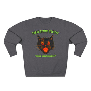 Feral Femme Halloween Sweatshirt