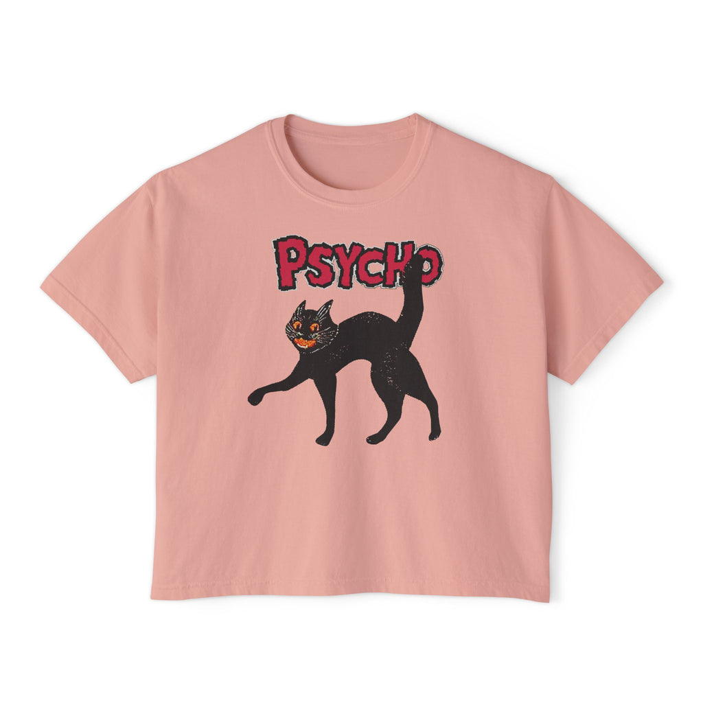 pyscho crop tee