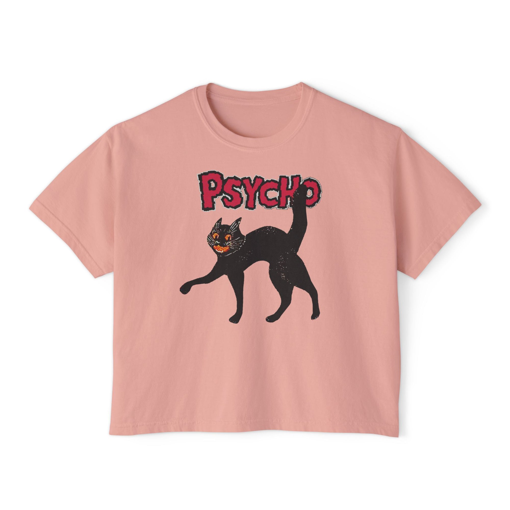 pyscho crop tee
