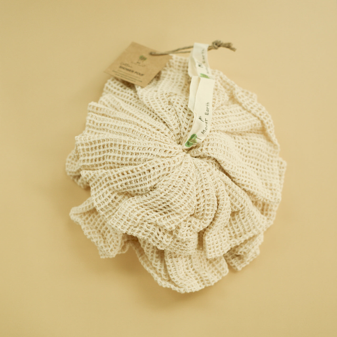 Reusable Cotton Shower Pouf
