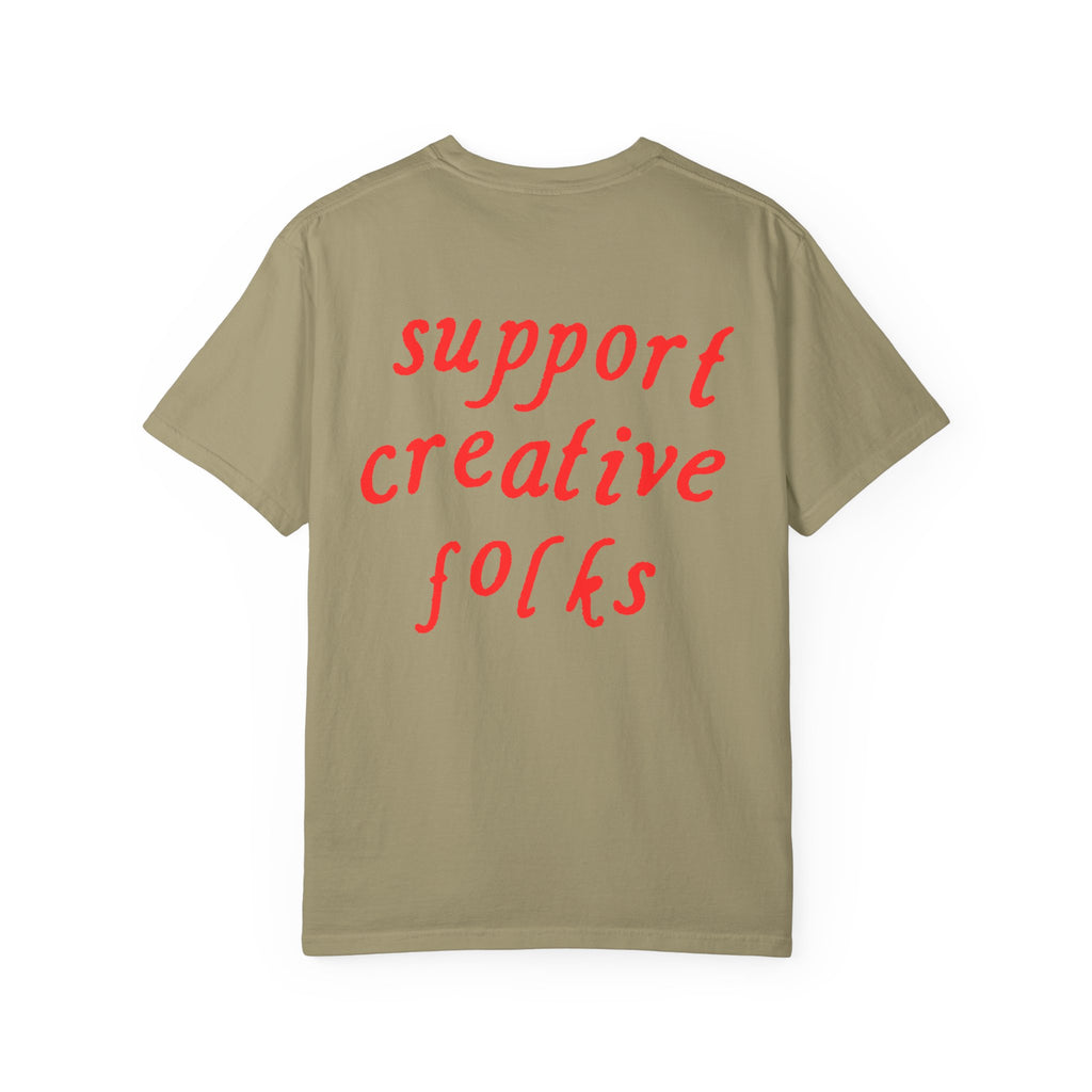 Support creative folks tee