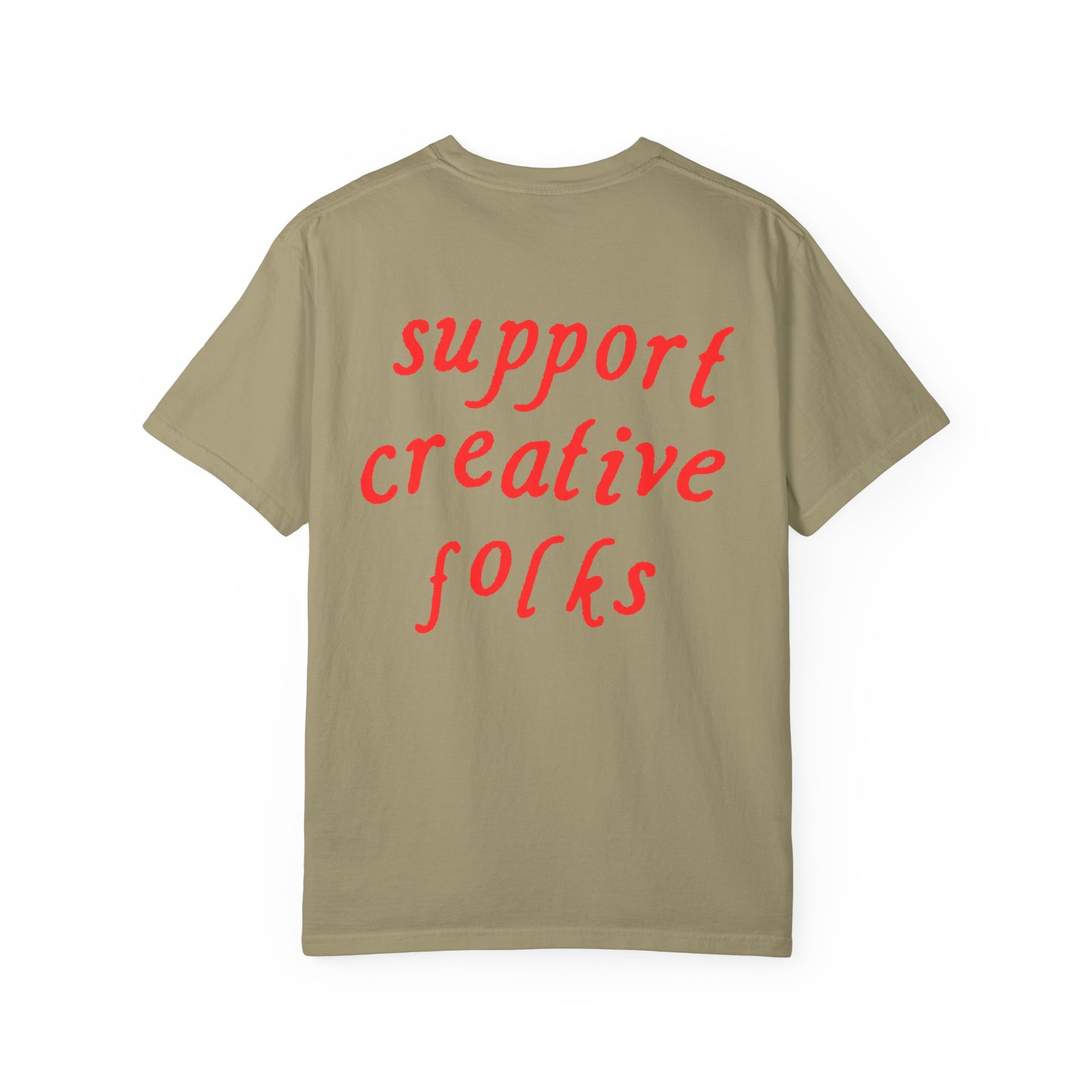 Support creative folks tee