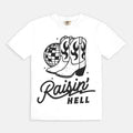 Raisin' Hell Disco Boot Tee