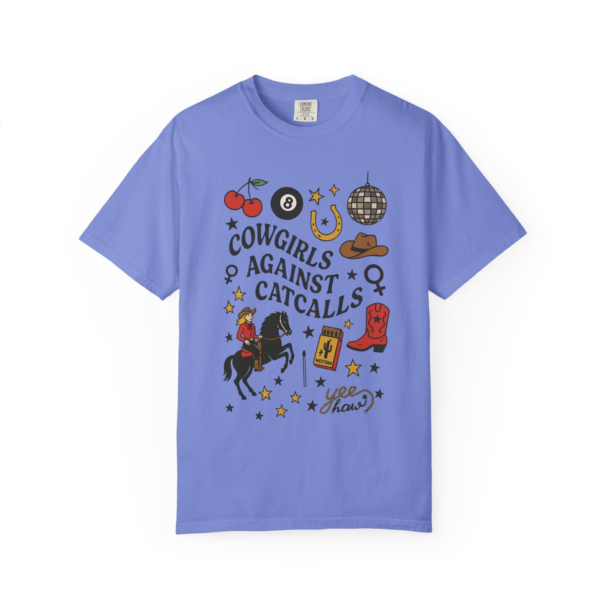Cowgirls Against Catcalls Tee