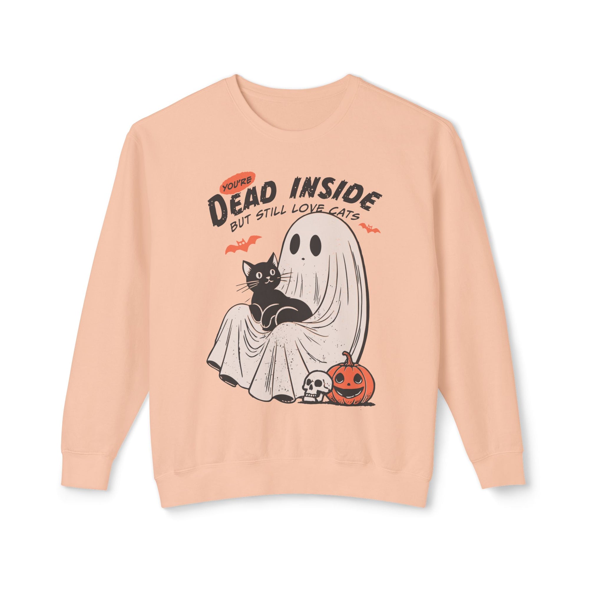 Dead Inside But Still Love Cats Crewneck