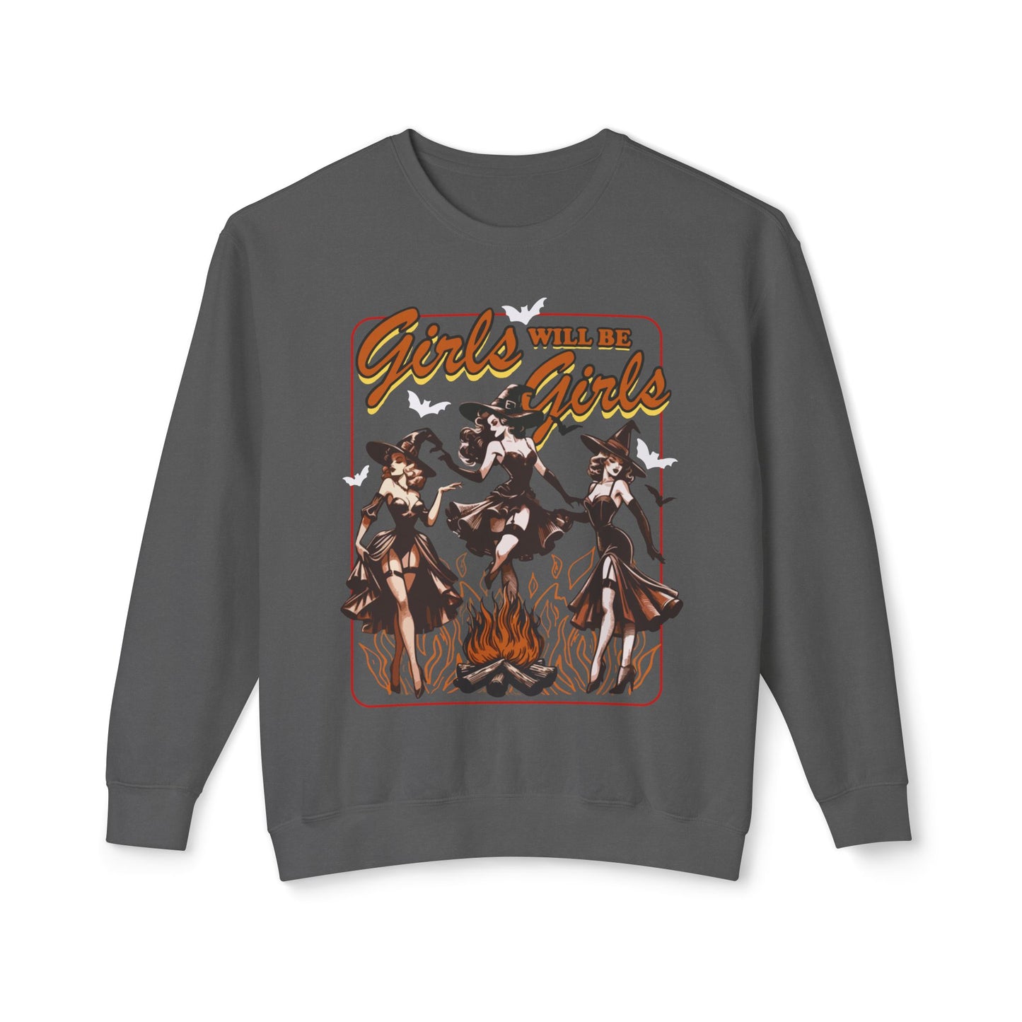 Girls Will Be Girls Witch Crewneck