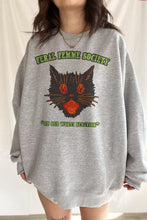 Load image into Gallery viewer, Feral Femme Halloween Sweatshirt
