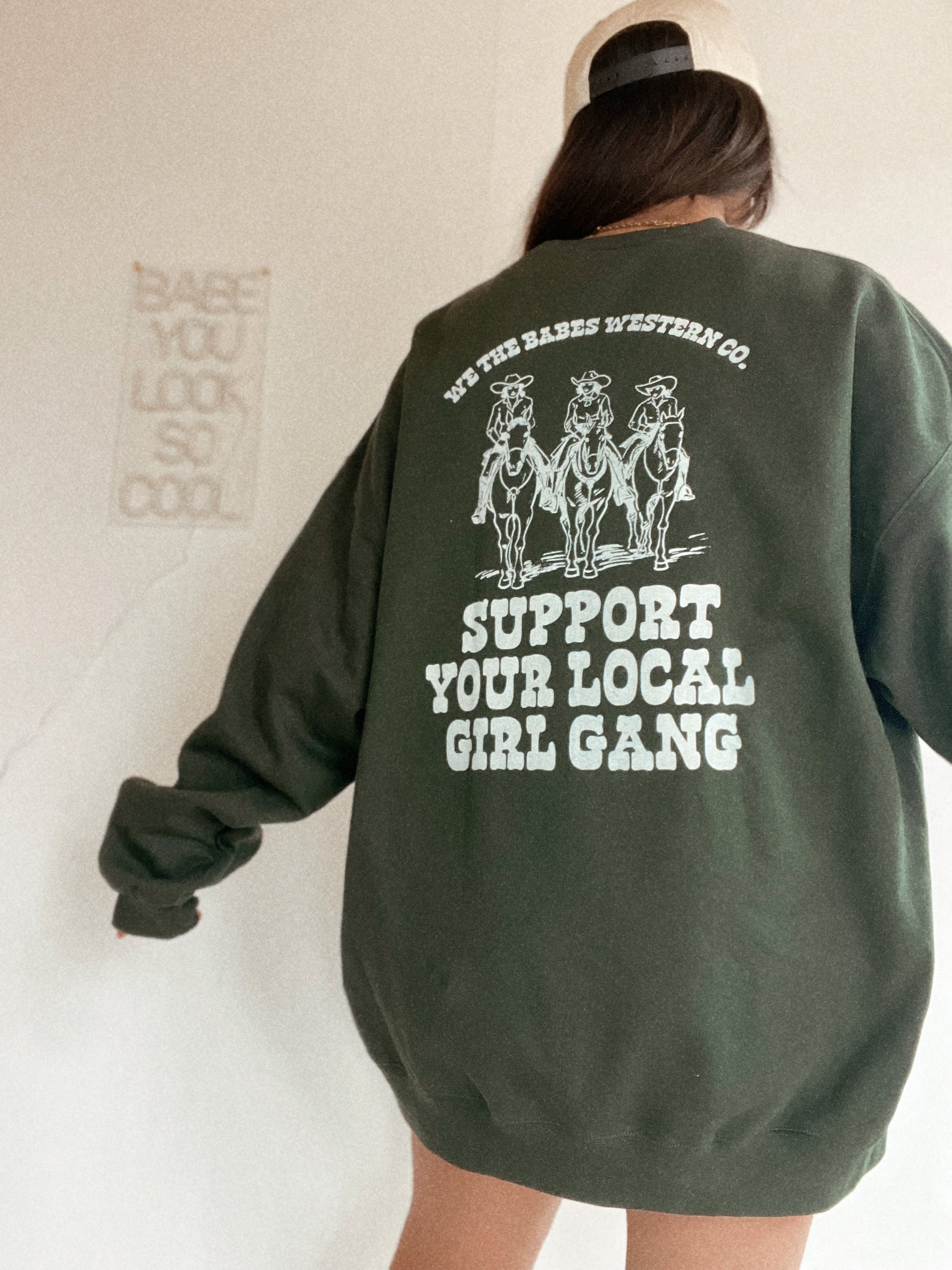 Support Your Local Girl Gang Crewneck