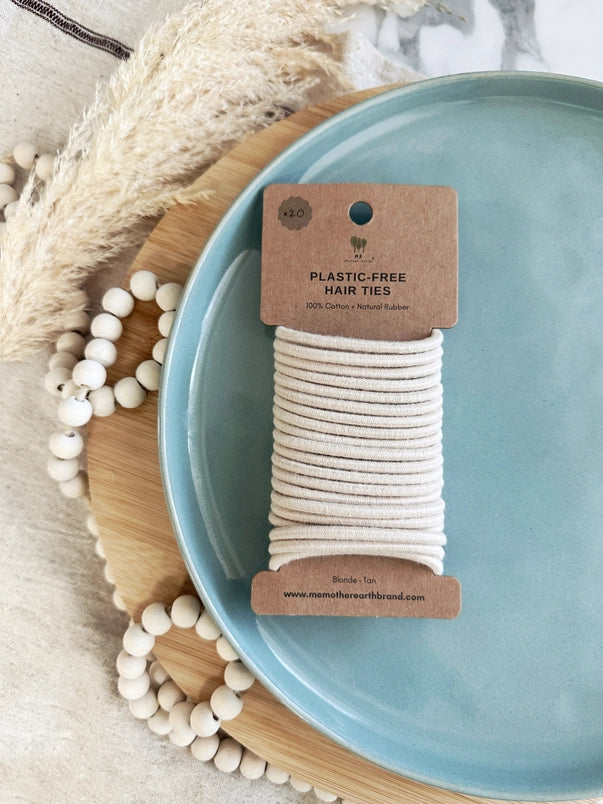 Plastic Free Hair Ties | Zero Waste