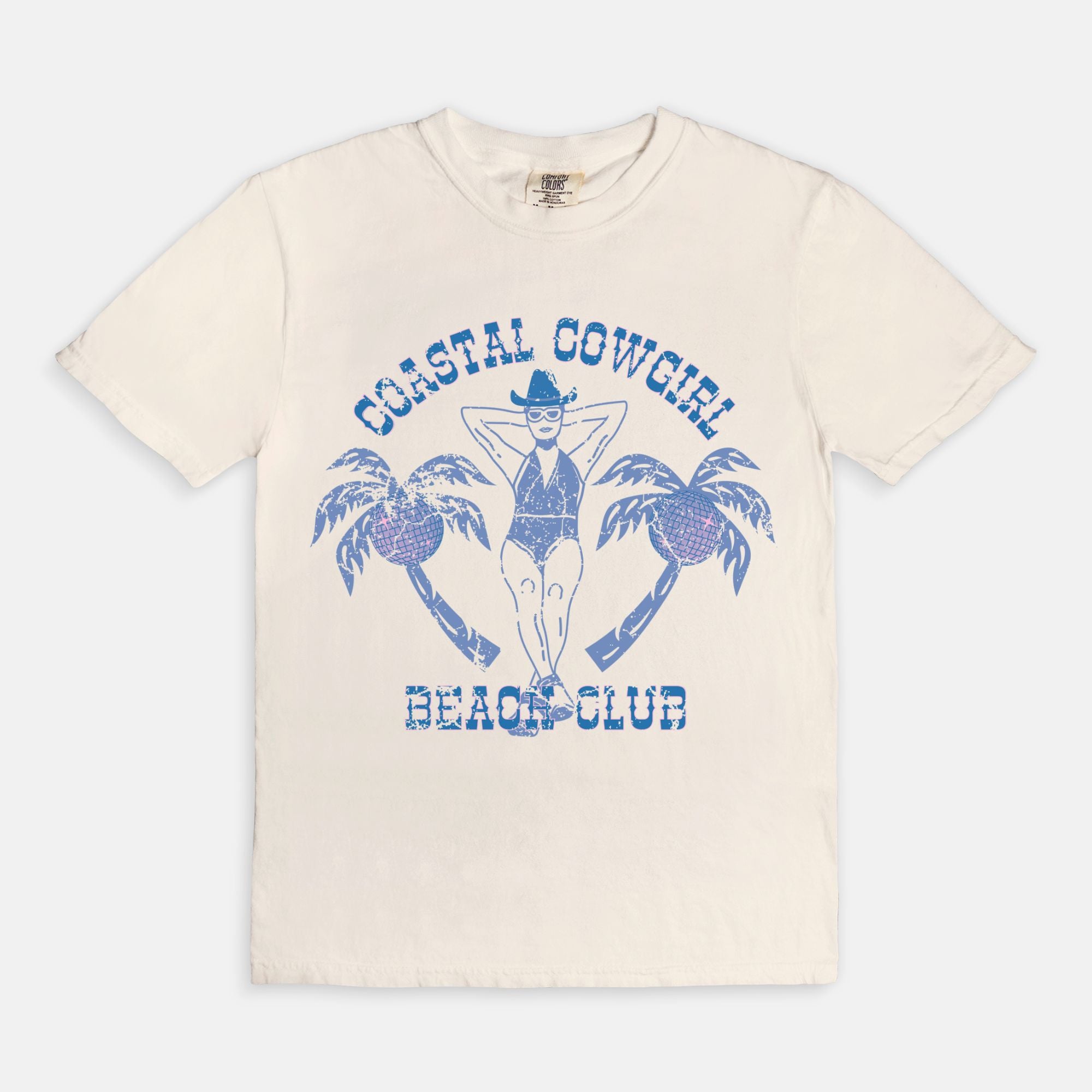 Coastal Cowgirl Beach Club Tee