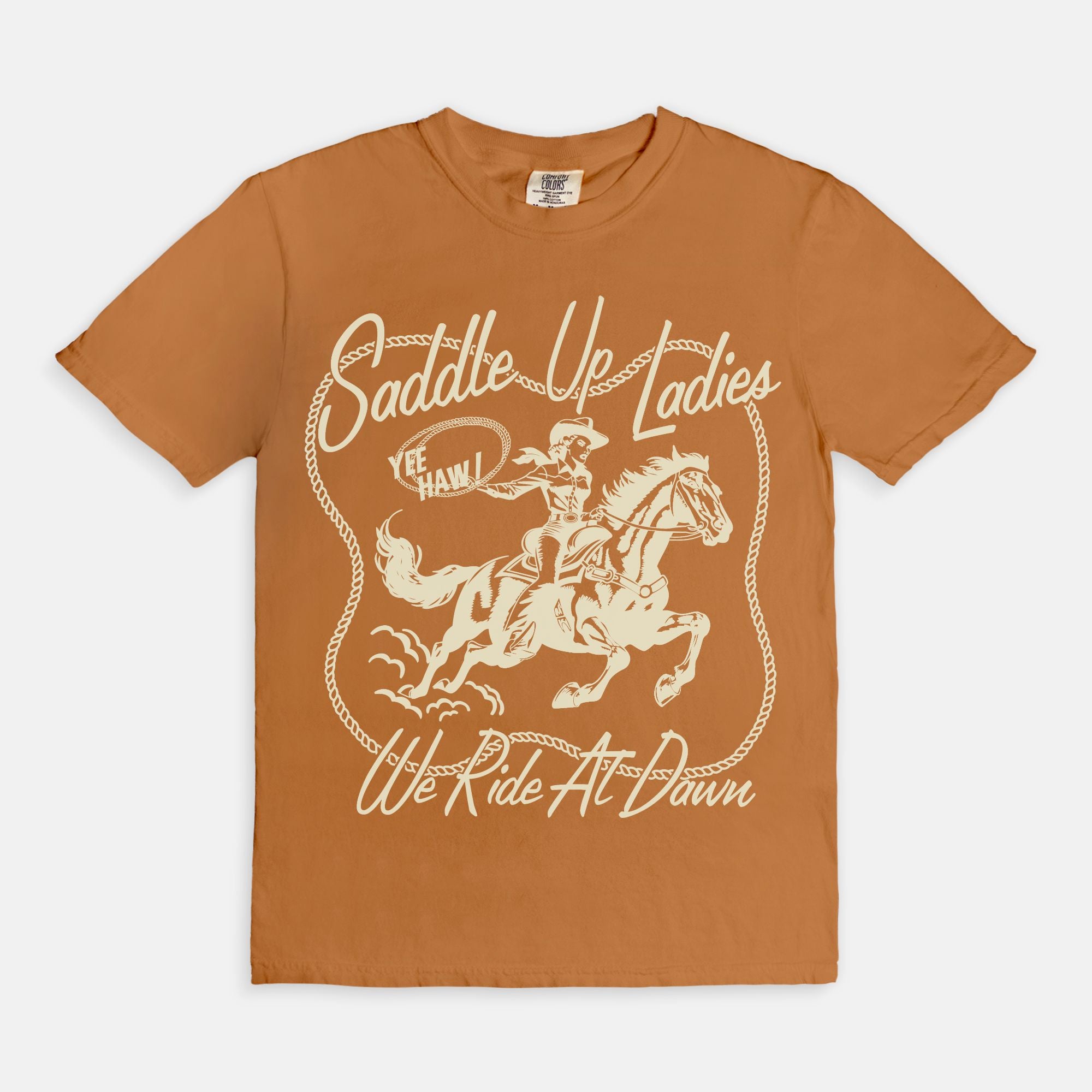 Saddle Up Ladies Tee