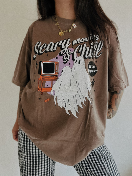 Scary Movies and Chill Tee