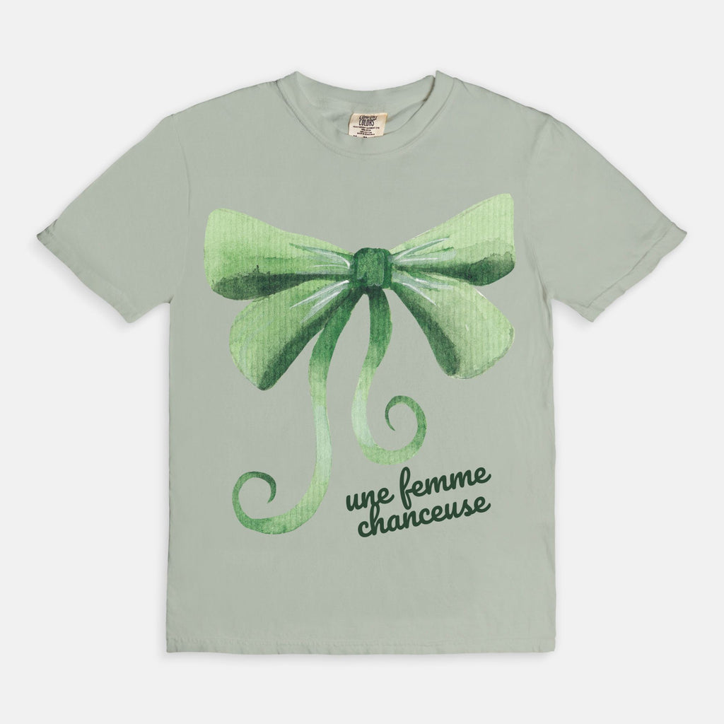 Lucky Lady Giant Bow Tee