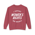 I Support Women's Rights and Wrongs Crewneck