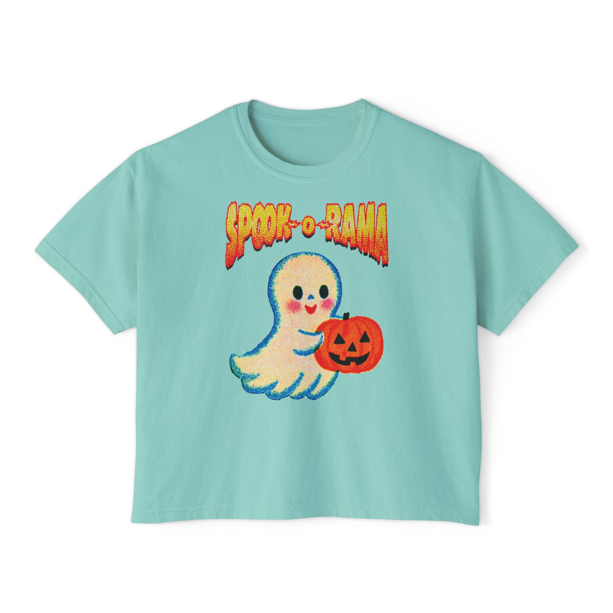 Spook o rama cropped tee