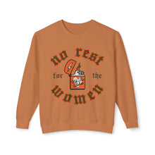 Load image into Gallery viewer, No Rest For The Women Flame Crewneck

