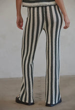 Load image into Gallery viewer, Libby Stripe Crochet Pants
