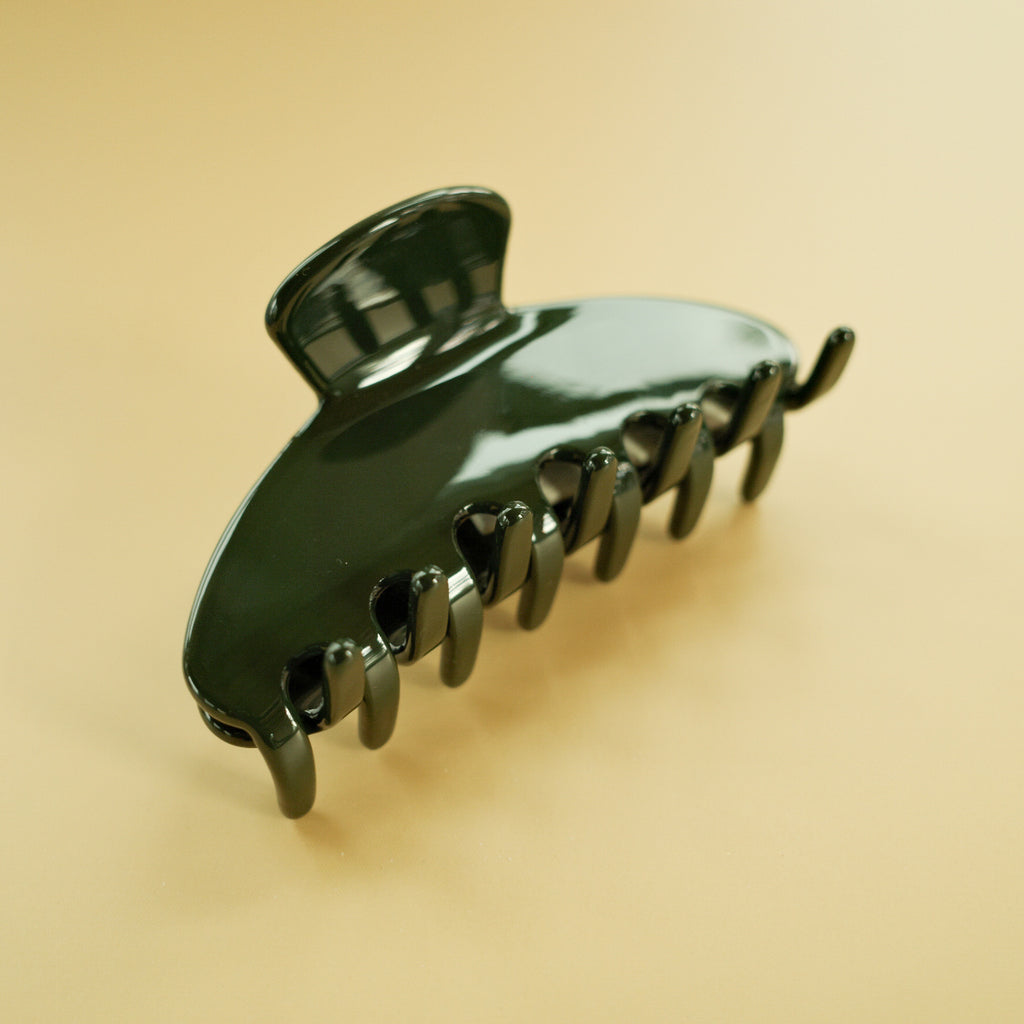 Eco-Friendly Claw Clip - Medium | Dark Green