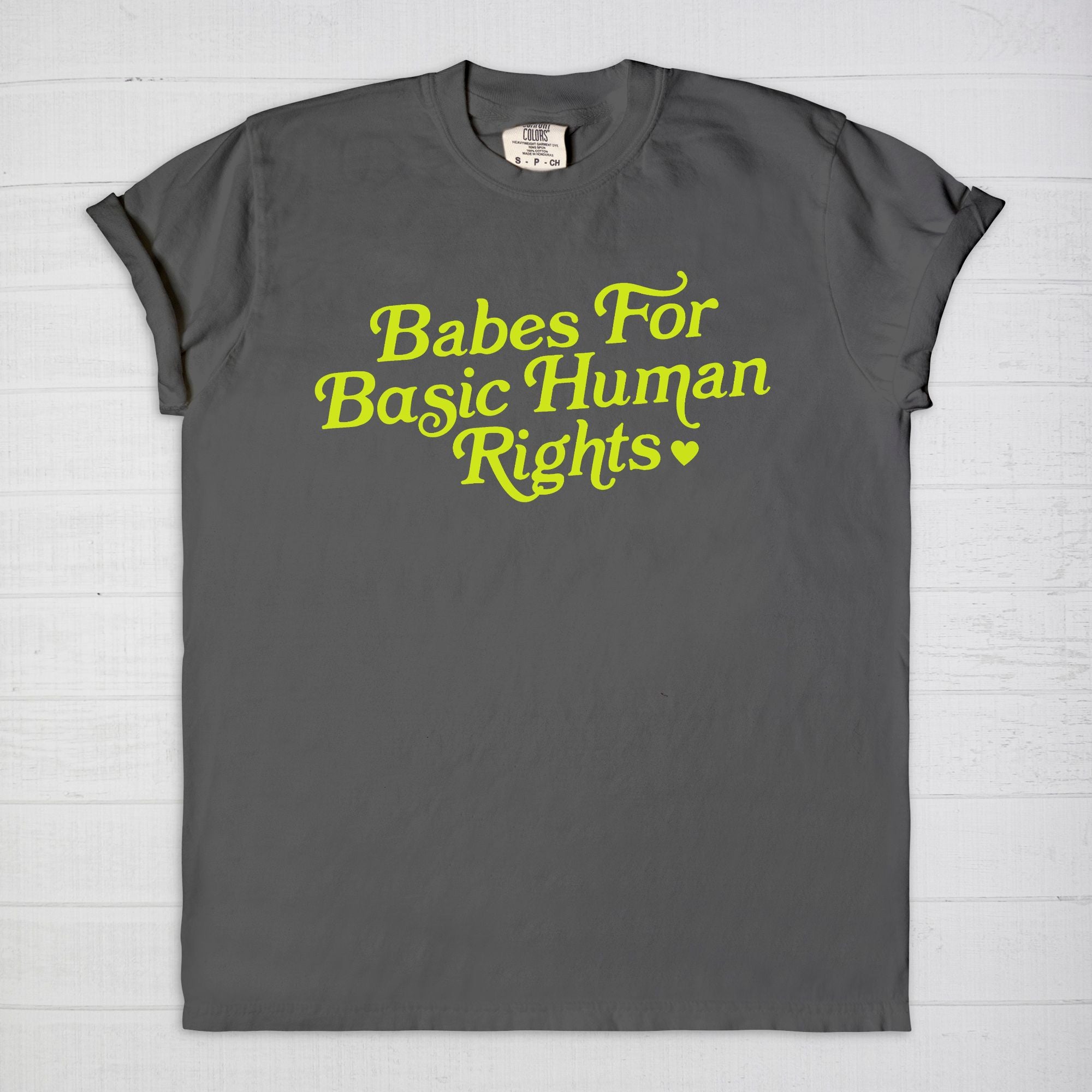 Babes For Basic Human Rights Tee