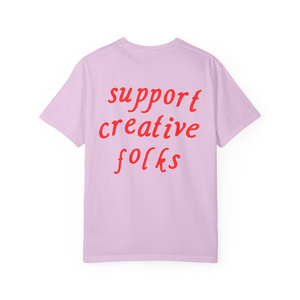 Support creative folks tee