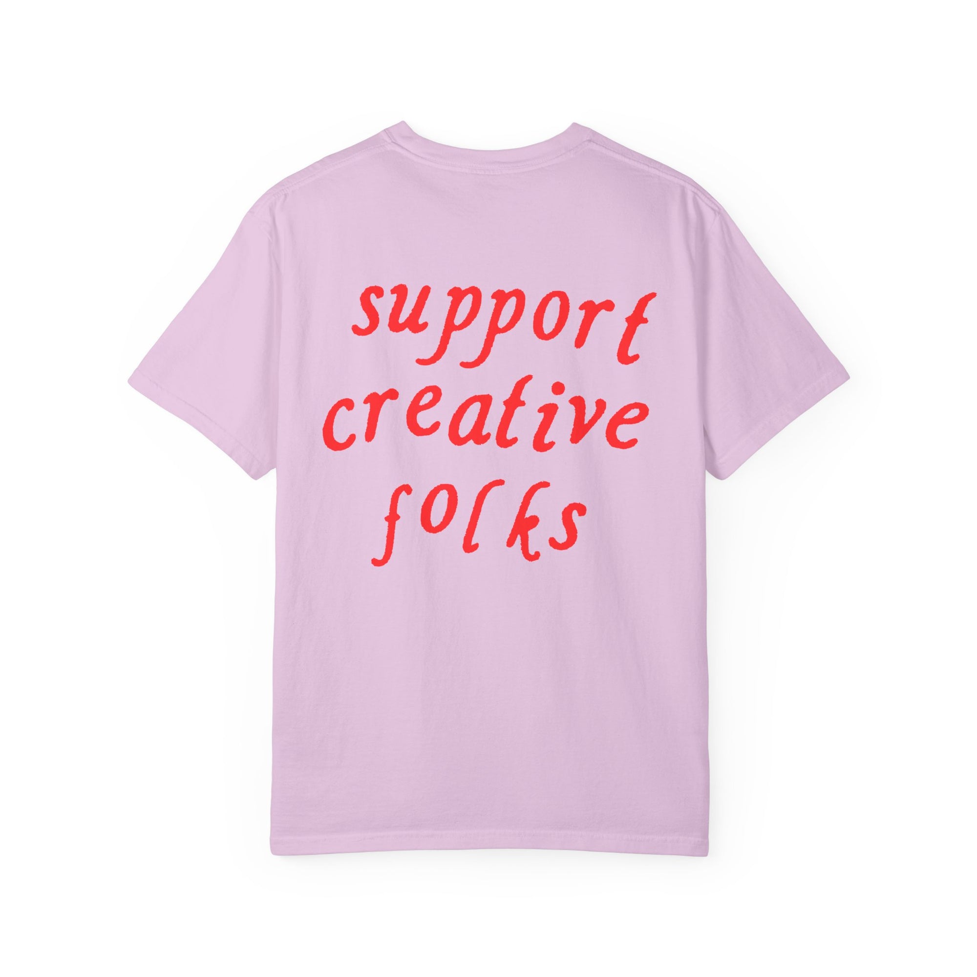 Support creative folks tee