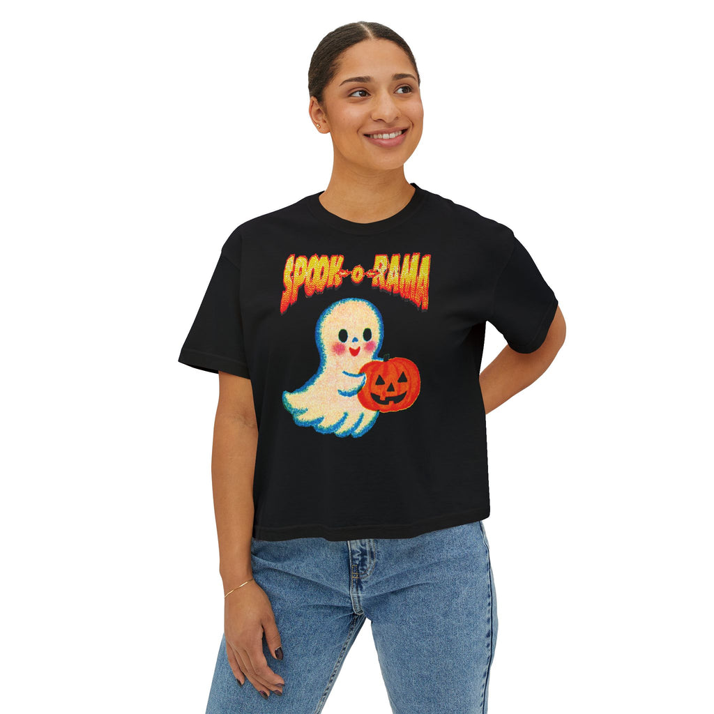 Spook o rama cropped tee