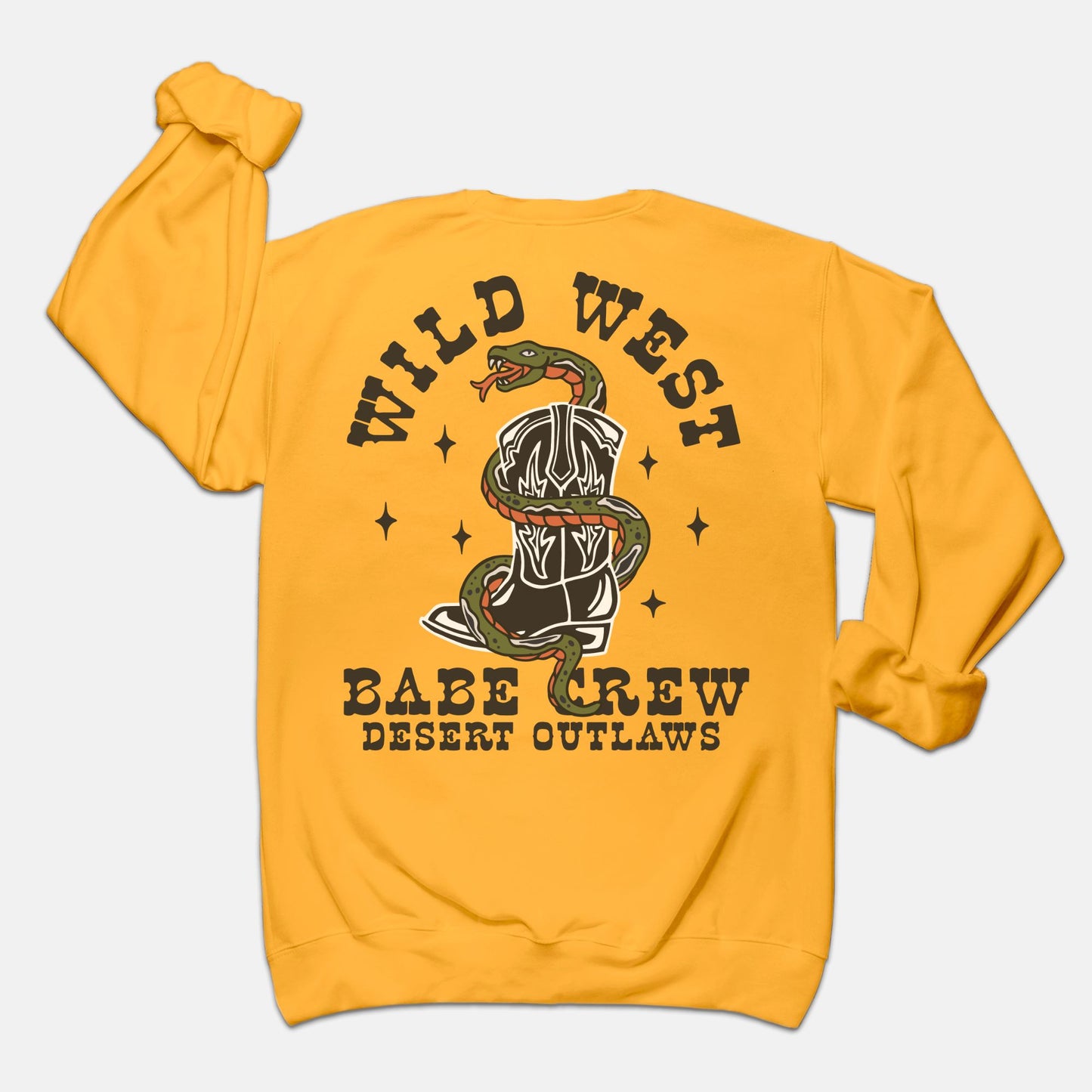 Wild West Babe Crew Sweatshirt