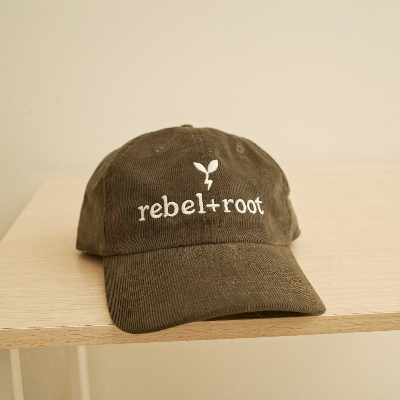 Rebel + Root Embroidered Cord Hat