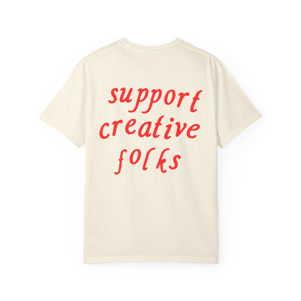 Support creative folks tee
