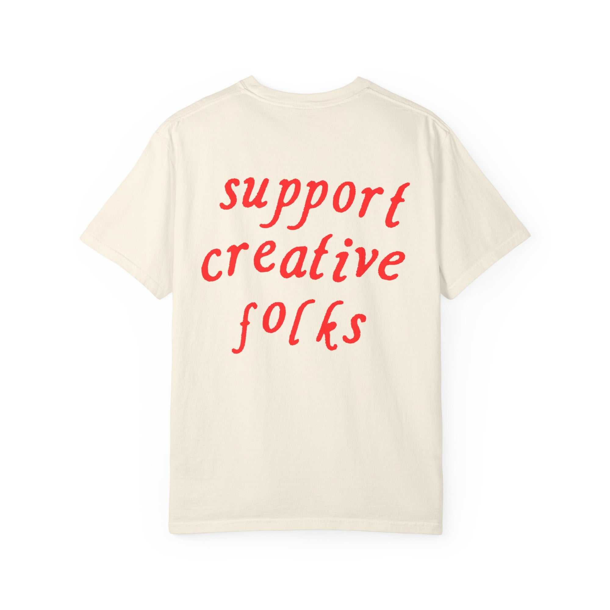Support creative folks tee