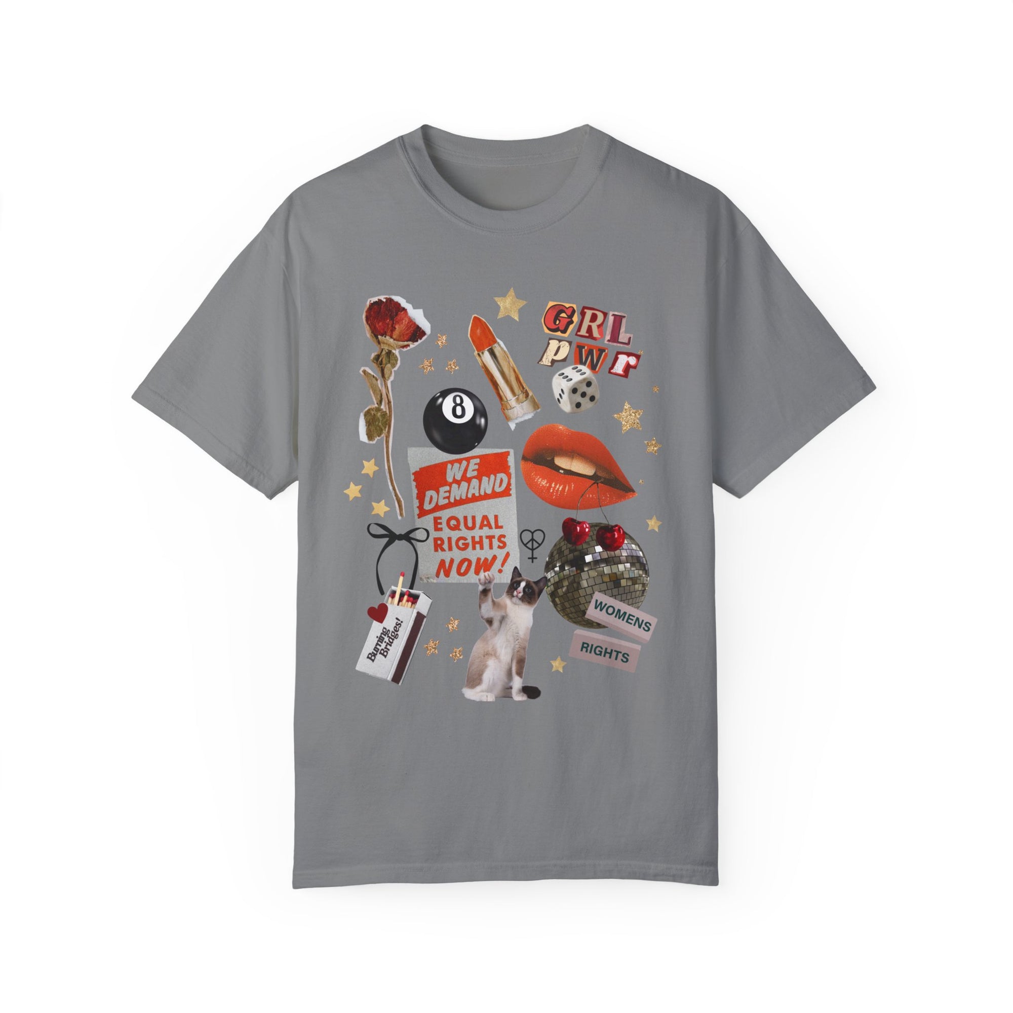 Girl Power Collage Tee