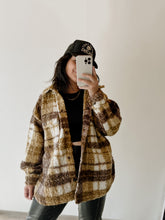 Load image into Gallery viewer, Knox Sherpa Plaid Jacket
