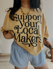 Load image into Gallery viewer, Support Your Local Makers Tee
