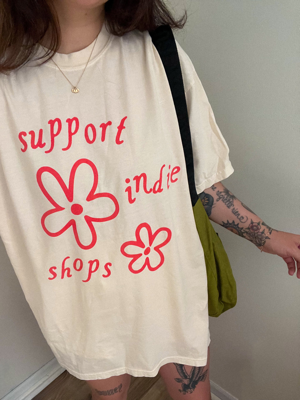 Support Indie Shops Tee