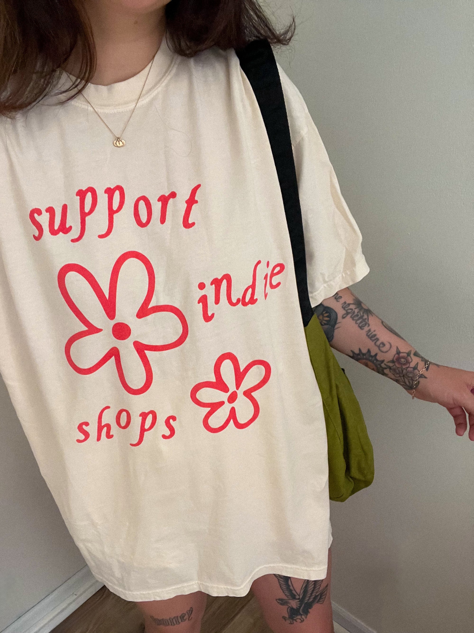 Support Indie Shops Tee