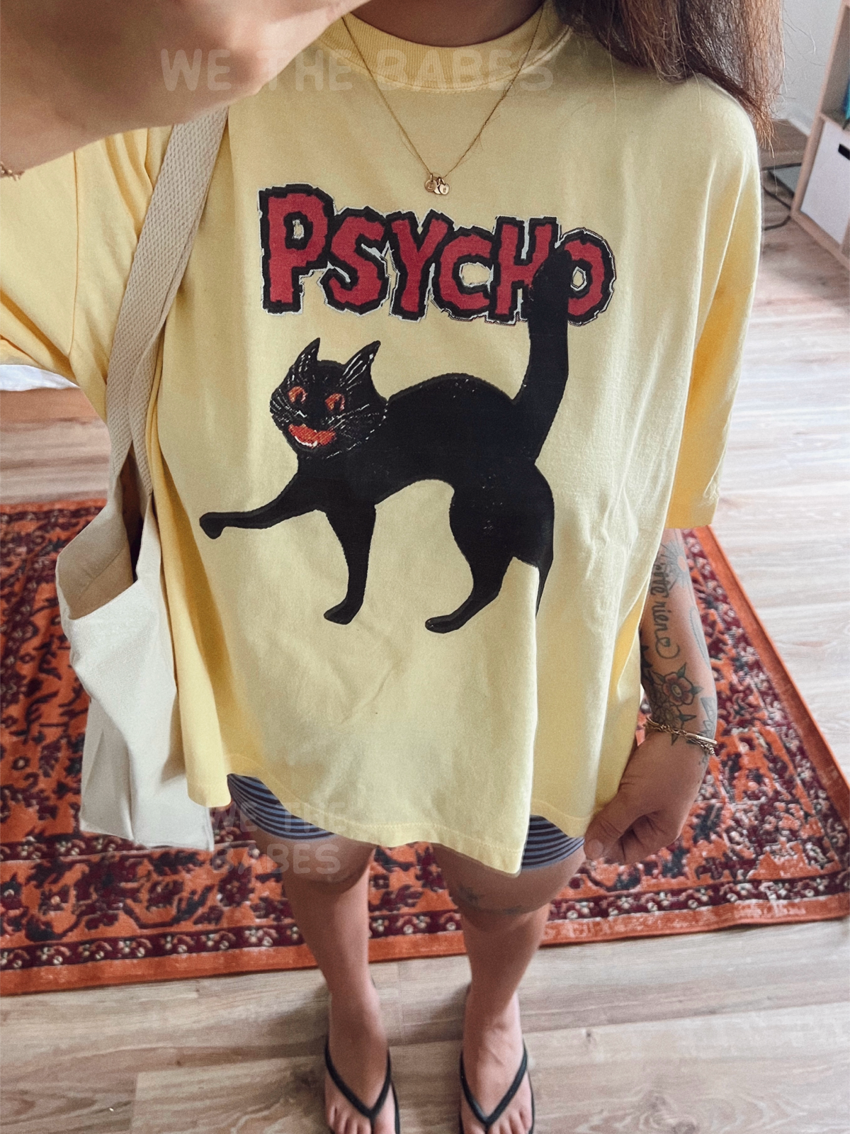 Psycho Boxy Crop Tee