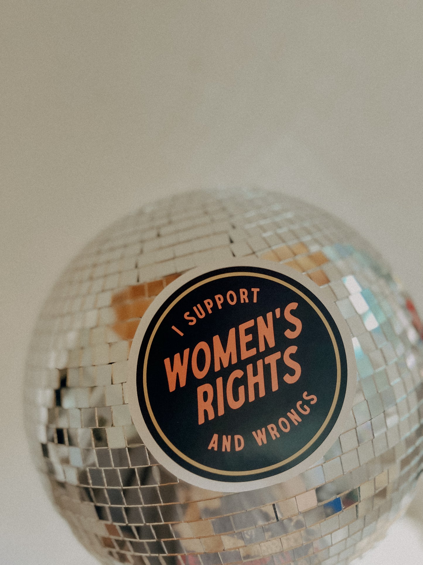 I Support Women's Rights and Wrongs Sticker – We The Babes