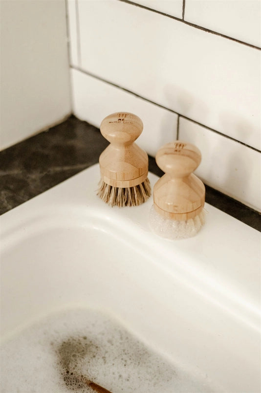 Bamboo Modular Cleaning Brush - 3pk
