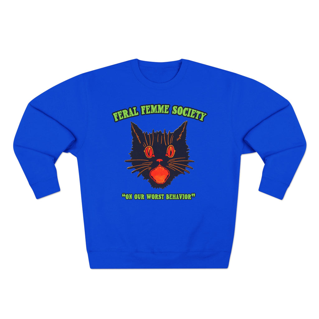 Feral Femme Halloween Sweatshirt