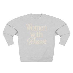 Women With Power Crewneck