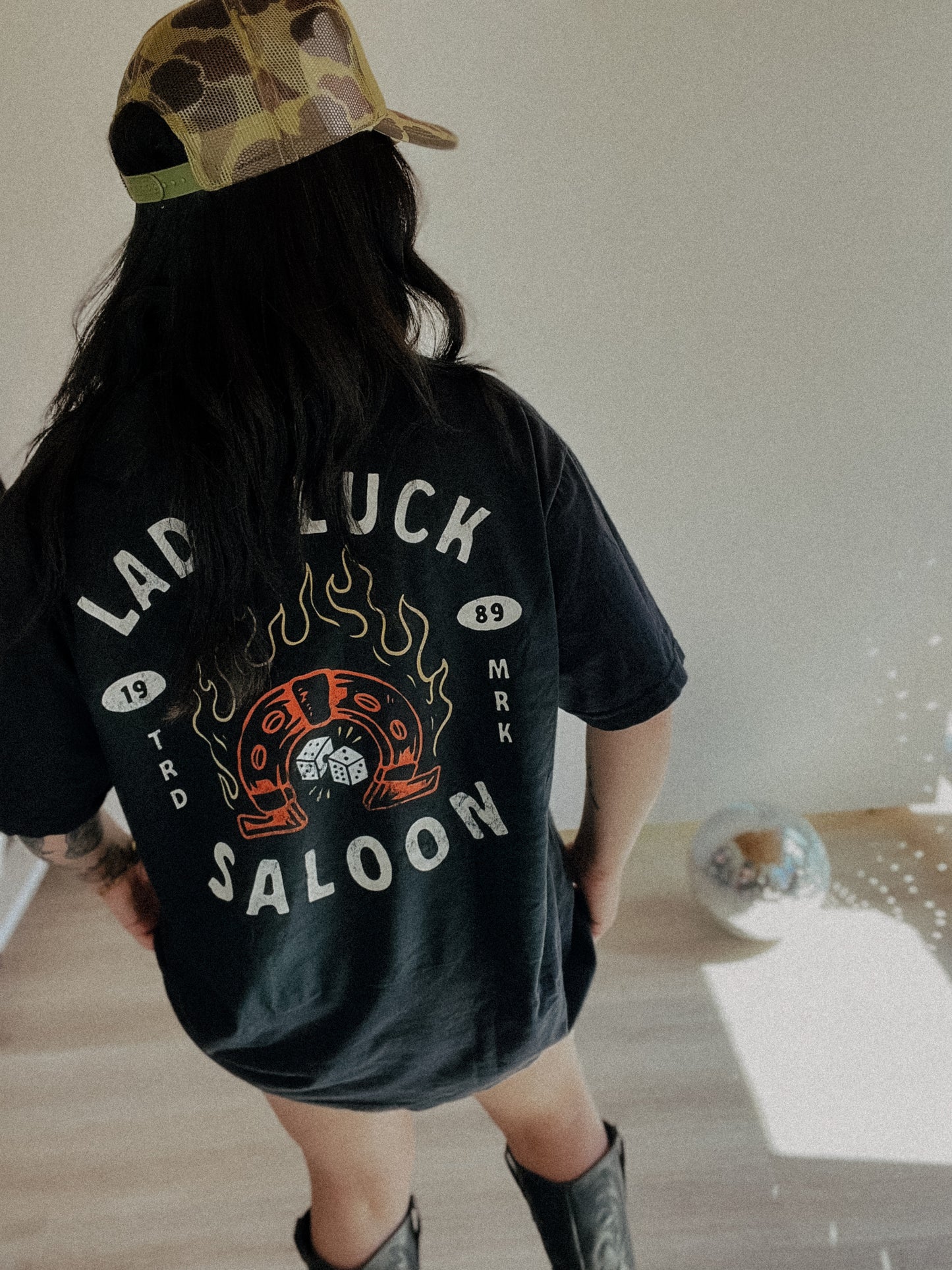 Lady Luck Saloon Tee