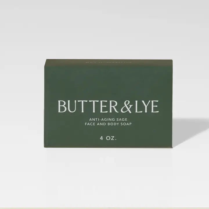Anti-Aging Sage Face and Body Soap Bar