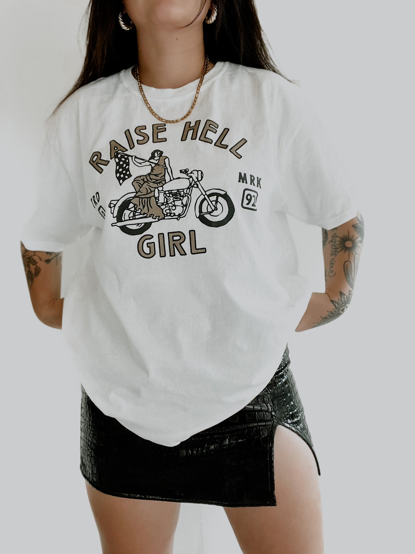 Raise Hell Girl Tee