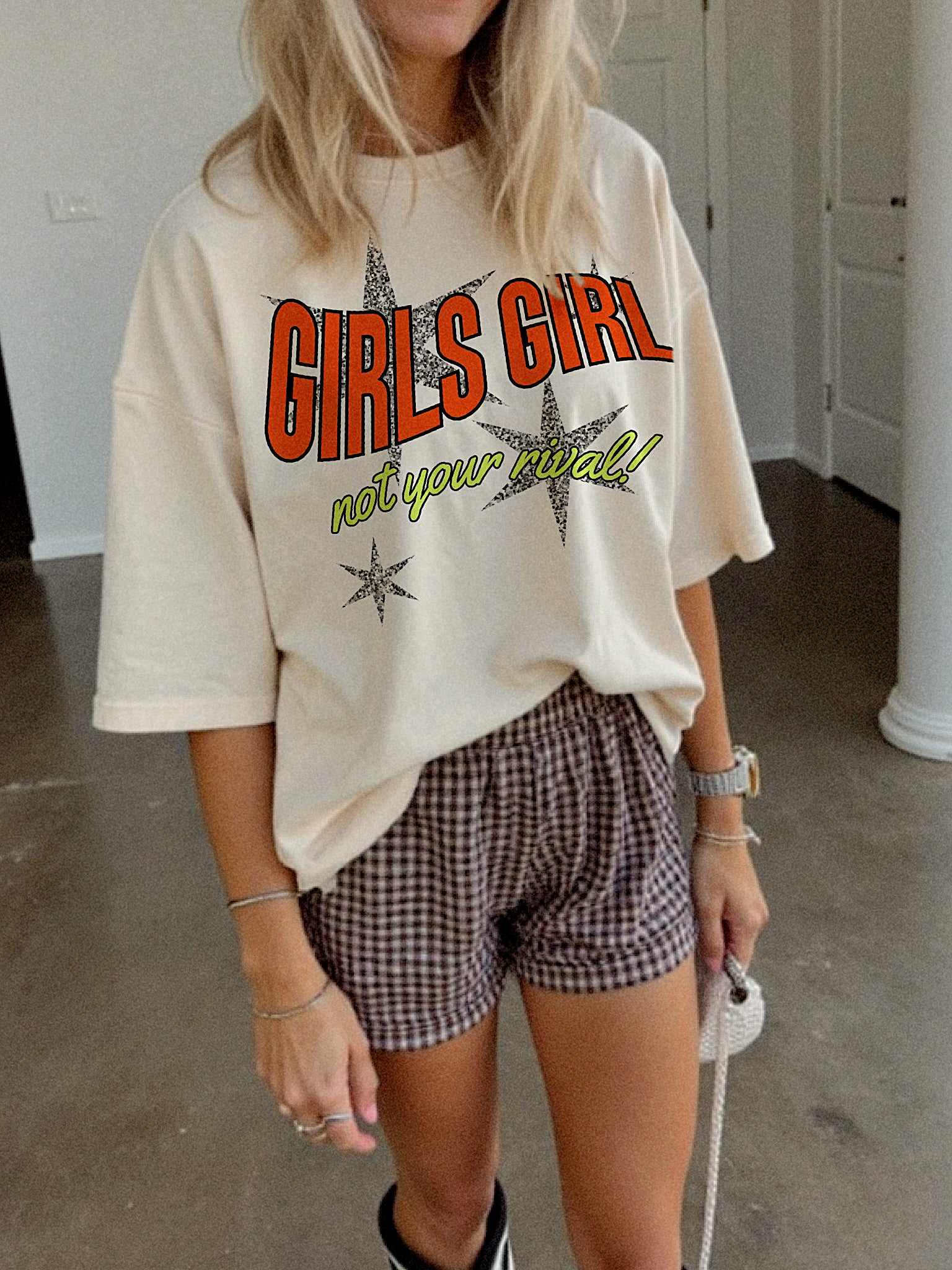 Girls Girl Not Your Rival Tee